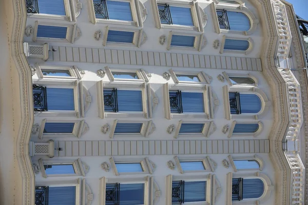 Fondo Abstracto Arquitectura Estilo Minimalista Detalle Fachada Edificio Moderno — Foto de Stock