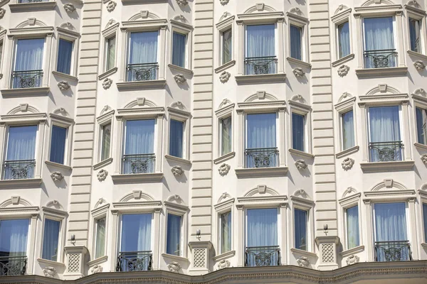 Abstrakte Architektur Minimalen Stils Hintergrund Modernes Fassadendetail — Stockfoto