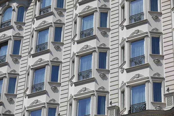 Abstrato Estilo Mínimo Arquitetura Fundo Detalhe Moderno Fachada Edifício — Fotografia de Stock