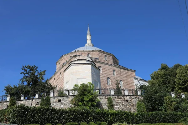 Skopje Mazedonien August 2019 Die Mustafa Pascha Moschee Ist Eine — Stockfoto