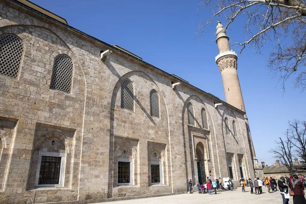 Bursa Turkey Febbraio 2020 Grande Moschea Bursa Ulu Camii Più — Foto Stock