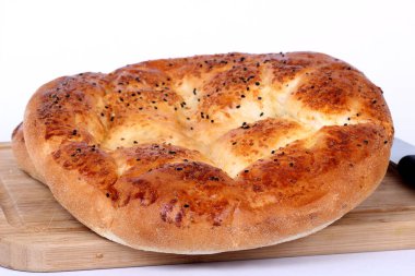 Ramazan Pita (Ramazan Pidesi) Ramazan ayı için geleneksel Türk ekmeği.