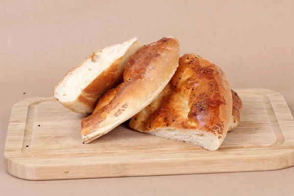Ramadan Pita Ramazan Pidesi Traditionelles Türkisches Brot Für Den Heiligen lizenzfreie Stockfotos