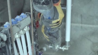 bir yerden ısıtma video görüntüleri 