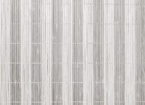Patrón de madera de superficie de primer plano en el fondo texturizado de la estera de madera en tono blanco y negro —  Fotos de Stock