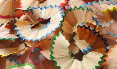 çizim için renkli kalemler