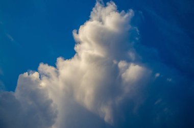 gün batımında Hacimsel bulutlar