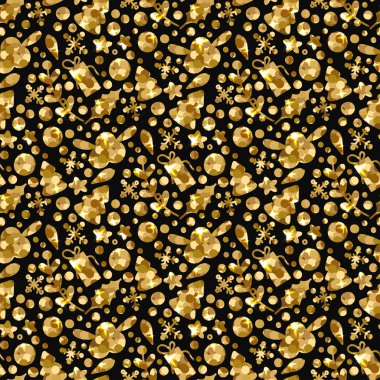 Noel seamless modeli. vektör çizim.