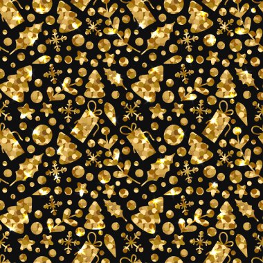 Noel seamless modeli. vektör çizim.