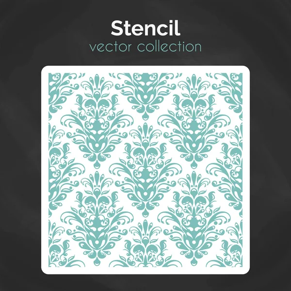 Şablonu. Lazer yetişmek şablonu. Dekoratif panel için seamless modeli.