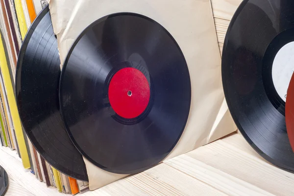 Vinyl record. Ruimte voor tekst kopiëren. — Stockfoto