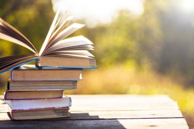 Doğal zemin üzerine kitaplar.