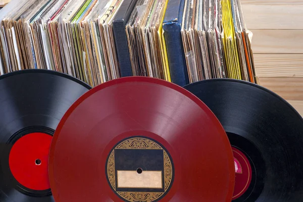 Vinyl record. Copy space for text. — Stock Photo, Image