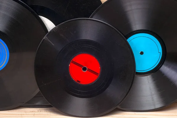 Grabación de vinilo. Copiar espacio para texto . — Foto de Stock