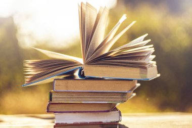 Doğal zemin üzerine kitaplar.