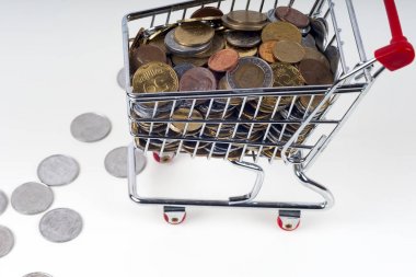 Kavramsal, arabası alışveriş para Finans