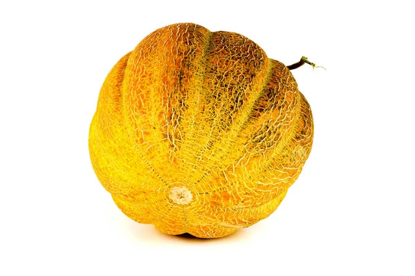 Melone isolato sul percorso di ritaglio bianco — Foto Stock