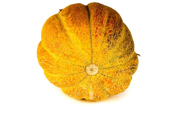 Beyaz kırpma yolu üzerinde izole kavun