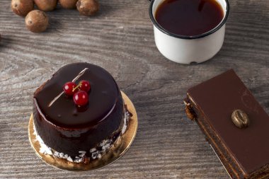 Festival çay partisi. Mutlu Noel kek