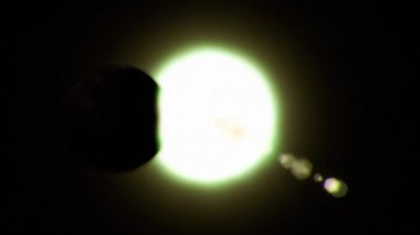 Güneş tutulması - tam güneş tutulması