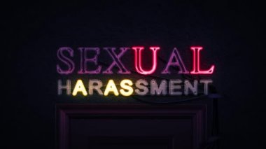 Cinsel taciz Neon Tabela açma ve kapatma