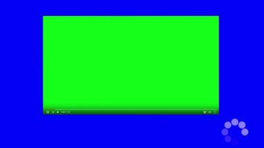 Yeşil ekran Video oynatıcı tüp