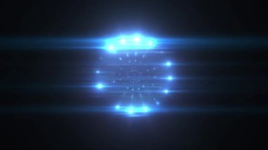 Görünüm üzerinde bir Ufo uzaylı uçan daire Disk tam ışık ile