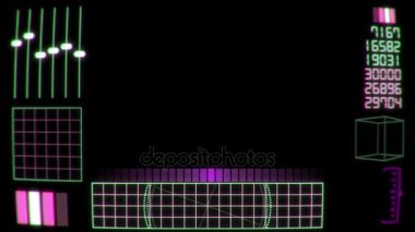 Retro 70 li yıllarda fütüristik Hud tarzı