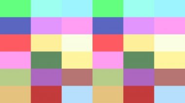 Renkli dikdörtgenler arka plan yanıp sönen