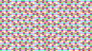 Piksel renkli dikdörtgenler arka plan