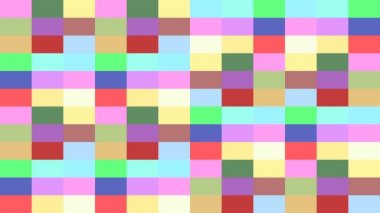 Renkli dikdörtgenler zemin renkleri değiştirme