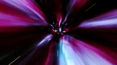 Bir girdap solucan deliğinden seyahat