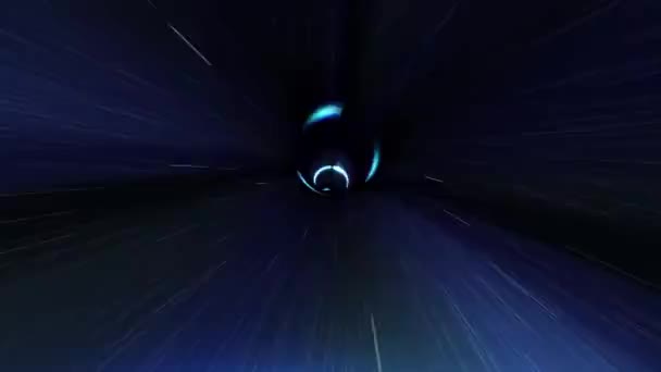 Voyager à la vitesse de la lumière à travers un vortex 