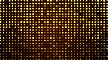 Yanıp sönen Led ekran ışıkları döngü içinde