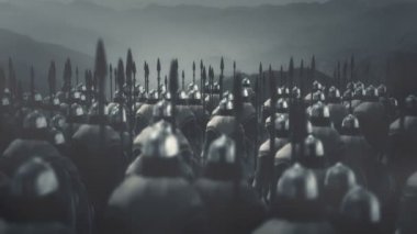 Büyük Viking Savaşçıları Ordusu Savaşa hazır