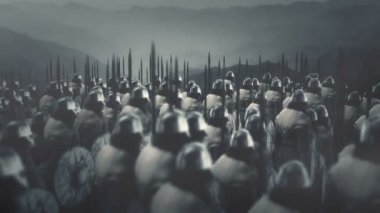 Büyük Viking Savaşçıları Ordusu savaşa hazır.
