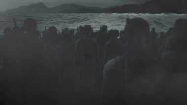 1944 'te Normandiya' ya giden D-Day Amerikan askerleri