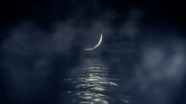 Okyanus ve Hilal Ay, Yıldızsız Döngü Gecesinde