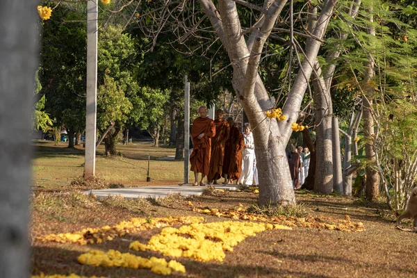 Vipassana Klostret Thailand Chiang Mai Staden Februari 2019 — Stockfoto