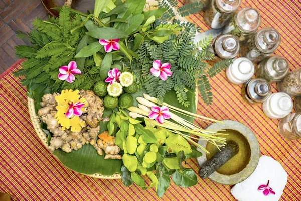 Medicina Ayurvédica Indiana Massagem Herbal — Fotografia de Stock