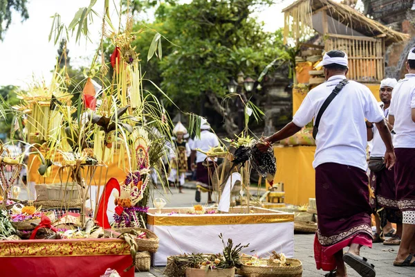 Nyårsfirande Bali Indonesien Ubud City Mars 2020 — Stockfoto