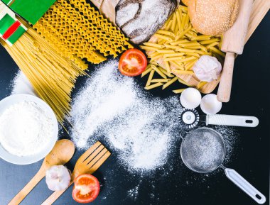 Kuru makarna spagetti