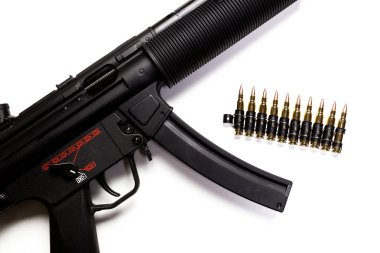 Submachine gun MP5 clipart