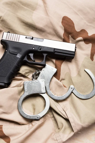 Pistola militar moderna — Foto de Stock