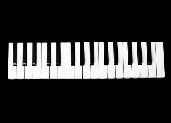 Teclado clássico piano — Fotografia de Stock