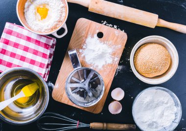 Pişirme tarifi şablonu