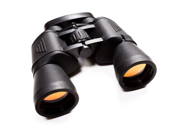 现代黑色双筒望远镜 — 图库照片