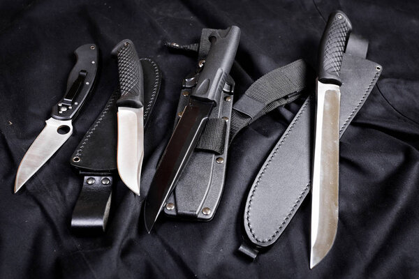 Sharp Army knives
