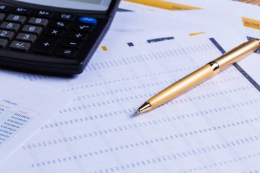 Grafikler ile ofis işyeri