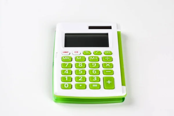 Moderní jednoduchá kalkulačka — Stock fotografie